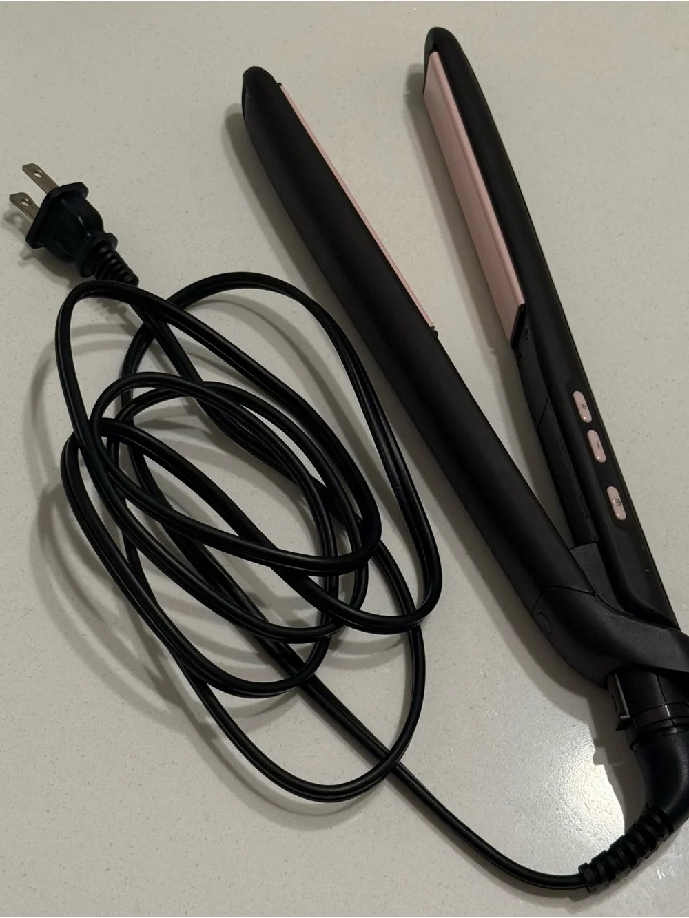 Remington S5500 1” Ceramic Flat Iron Hair Straightener Black Pink
